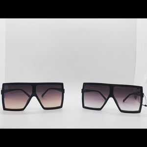 NWT Oversized Black Block Shades